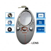 Bathroom Spy Radio With Mirror Hidden HD Bathroom Spy Camera Motion Detection DVR 16GB