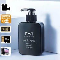 Shampoo Bottle Camera 720P HD Spy DVR Waterproof Pinhole Spy Camera 16GB Internal Memory