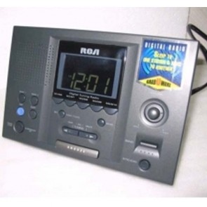 hidden Spy Clock Cameras - RCA Digital tuner / LCD / Clock Radio Hidden Pinhole Camera 720P 16GB Motion Detection