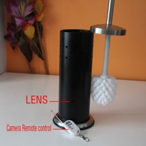 Hidden toilet Cam 32GB Brush Spy Splash 720P HD Bathroom Spy Camera Motion Detection DVR (RC),best Toilet Brush Spy Camera DVR, Bathroom Spy Camera